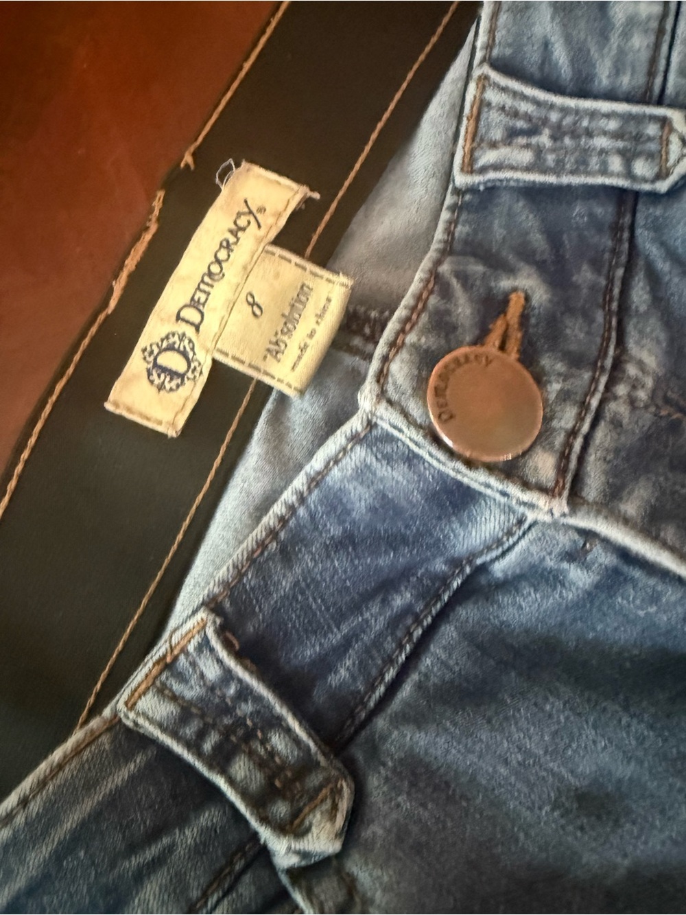 Democracy ab solution jeans in Faded Blue Wash - Picture 2 of 4